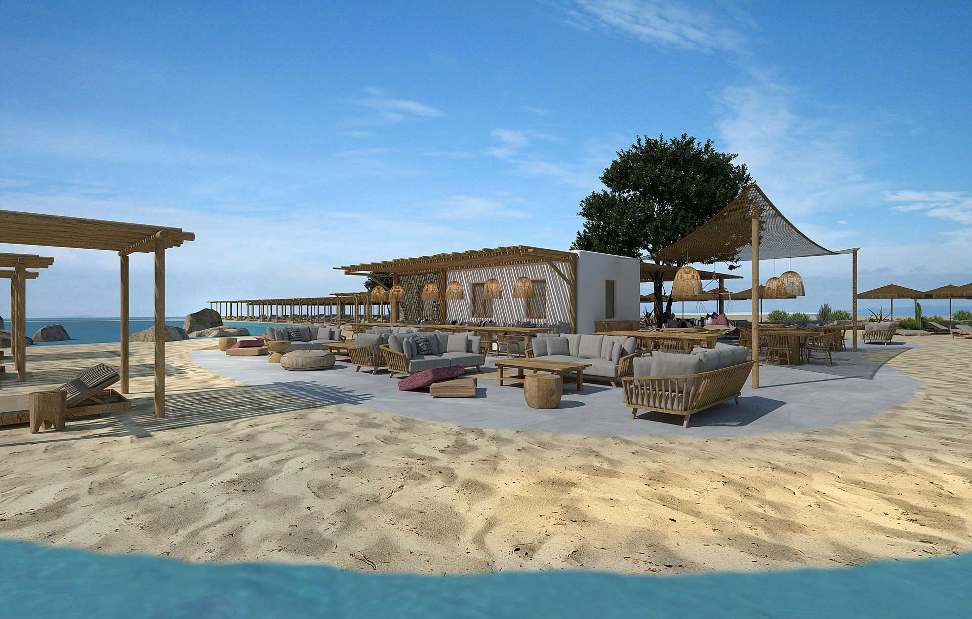 Beach Regeneration In Paros Cyclades