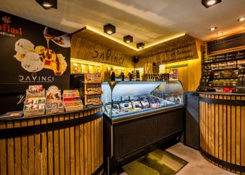 Da Vinci Artisan Gelato Πλάκα